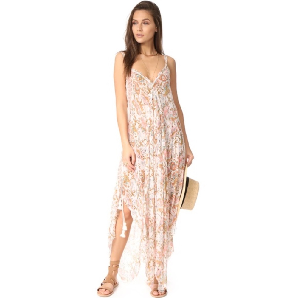 Free People Paisley Oleander Romper NWOT Small